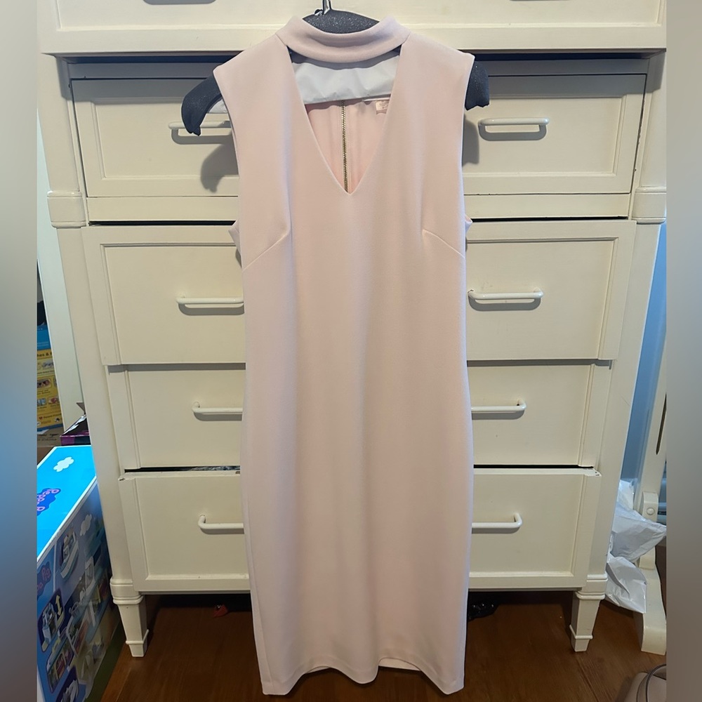 Calvin Klein blush pink dress Size 2